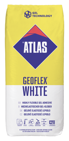 ATLAS GEOFLEX C2TE WEIß 25 KG - Natursteinkleber Flexible...