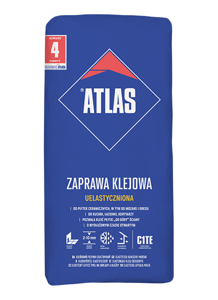 ATLAS ZAPRAWA C1TE 25 KG - Fliesenkleber Klebemörtel Wand- Boden Verlegemörtel