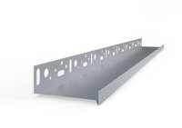 Sockelprofil WDVS Aluminium 80 mm x 2,5 m